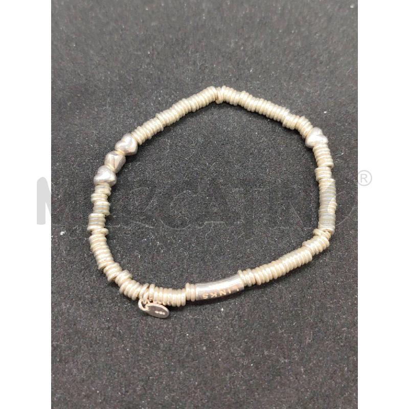 BRACCIALE LINKS FUSION CERCHIETTI CUORICINI | Mercatino dell'Usato Roma eur 2