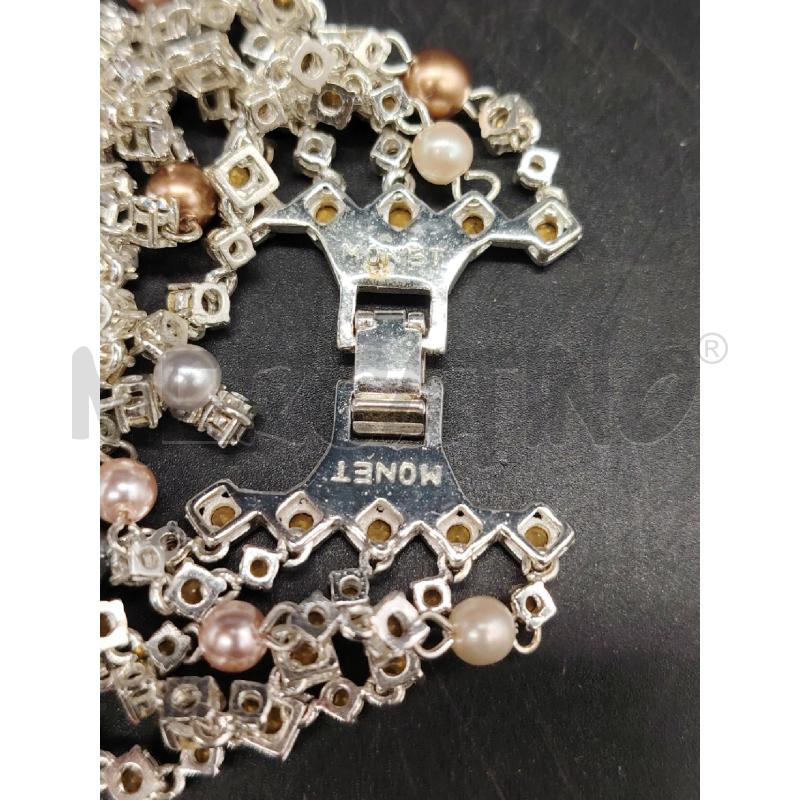 BRACCIALE MONET MULTIFILO PERLINE | Mercatino dell'Usato Roma eur 2