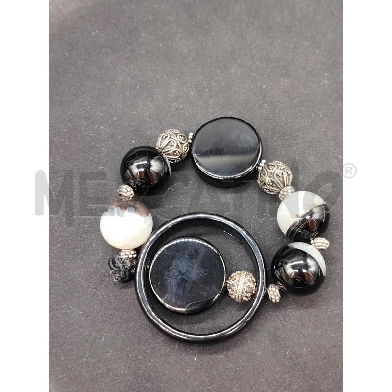 BRACCIALE ONICE NE PALLINE RICAMI | Mercatino dell'Usato Roma eur 3