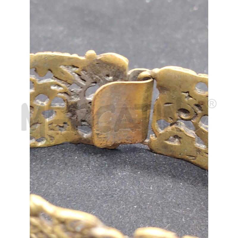 BRACCIALE OTTONE FIORI RAMI | Mercatino dell'Usato Roma eur 3