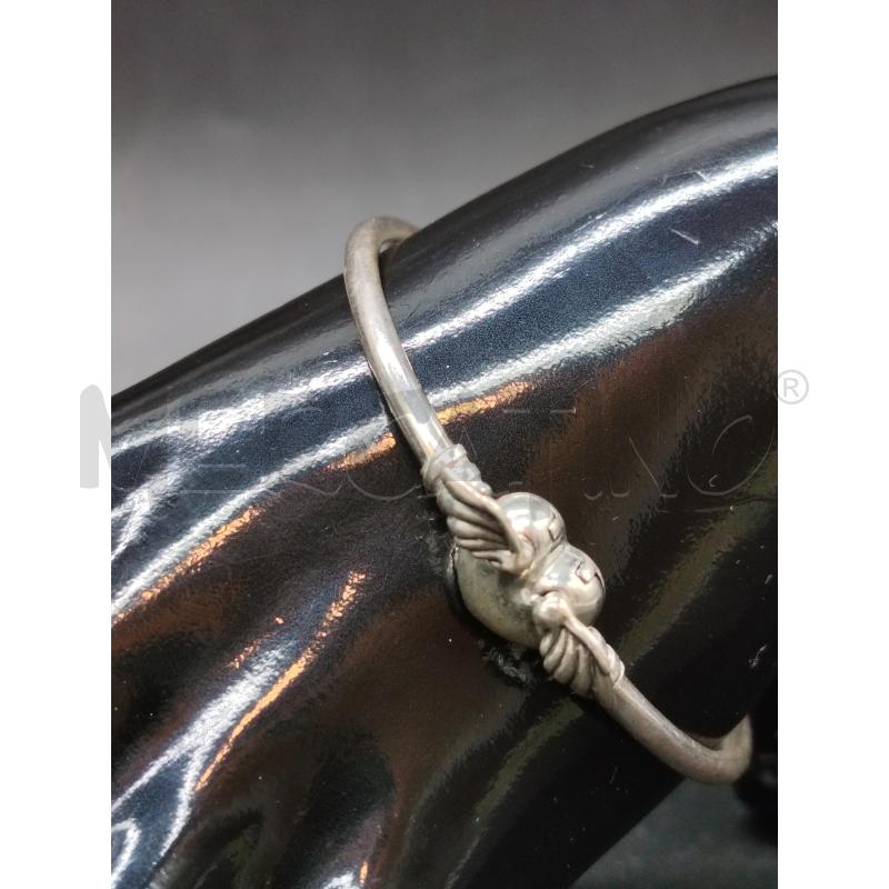 BRACCIALE PANDORA RIGIDO CHIUS CUORE ALI  | Mercatino dell'Usato Roma eur 2