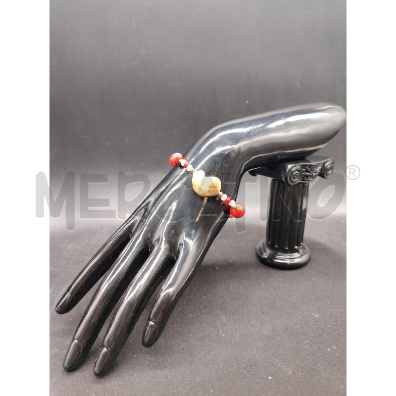 BRACCIALE PERLINE PERLA GREZZA | Mercatino dell'Usato Roma eur 1