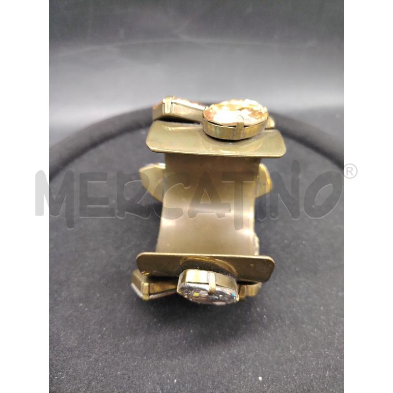 BRACCIALE RIGIDO MAXI PIETRE TRASP ARAN | Mercatino dell'Usato Roma eur 3