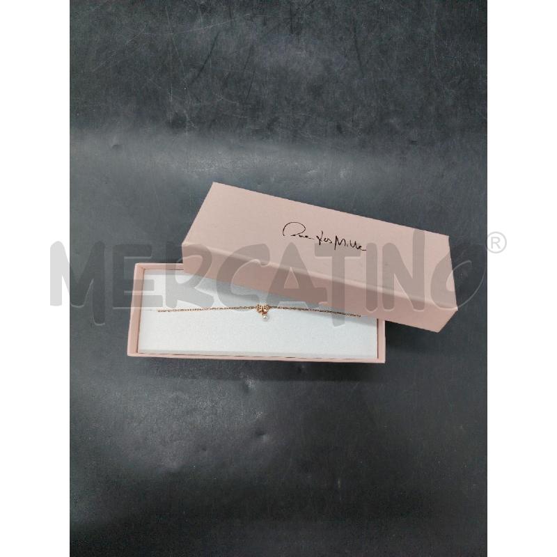 BRACCIALE RUE DES MILLES RS PERLINA PENDENTE | Mercatino dell'Usato Roma eur 1