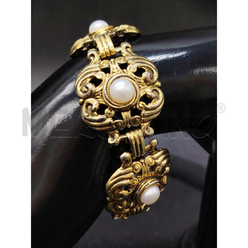 BRACCIALE STILE VINTAGE PERLINE | Mercatino dell'Usato Roma eur 2