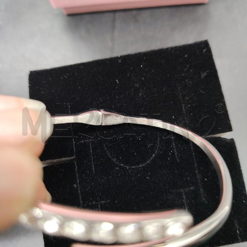 BRACCIALE STROILI RIGIDO STRASS NERO | Mercatino dell'Usato Roma eur 2