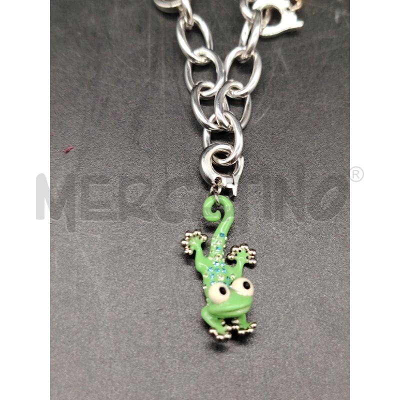 BRACCIALE SWAROVSKI CHARM ANIMALETTI LETTERA V | Mercatino dell'Usato Roma eur 2