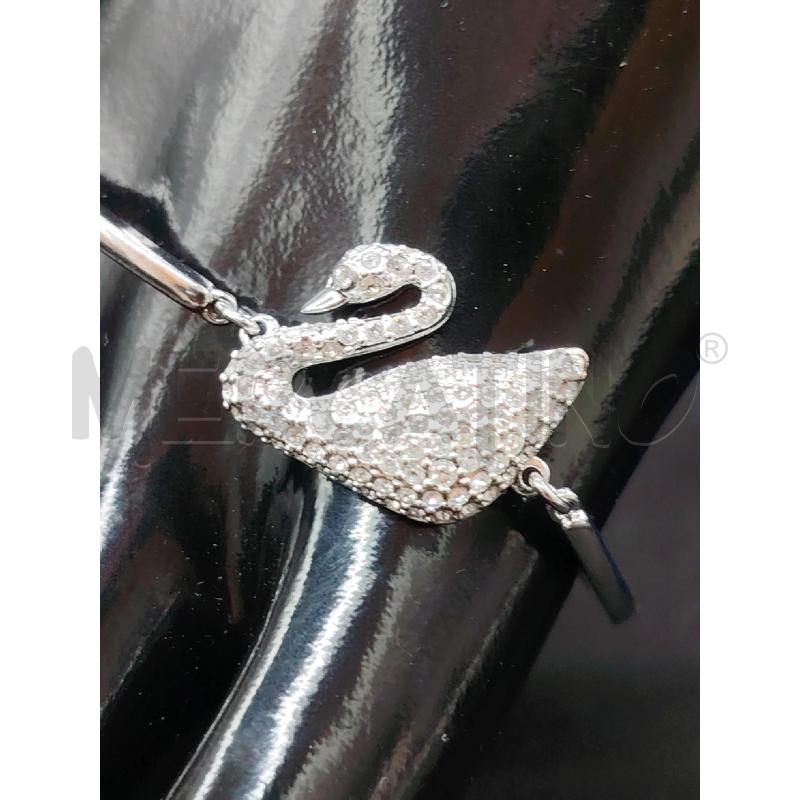 BRACCIALE SWAROVSKI CIGNO STRASS | Mercatino dell'Usato Roma eur 2