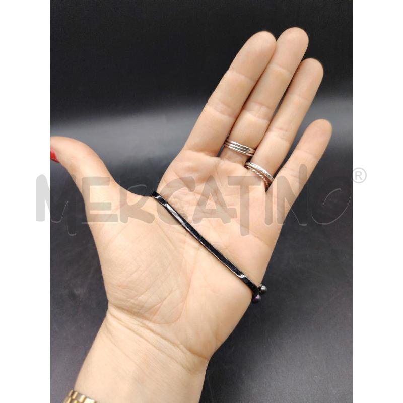 BRACCIALE SWAROVSKI MANO RIGIDO PALLINE NE VIO STRASS | Mercatino dell'Usato Roma eur 4