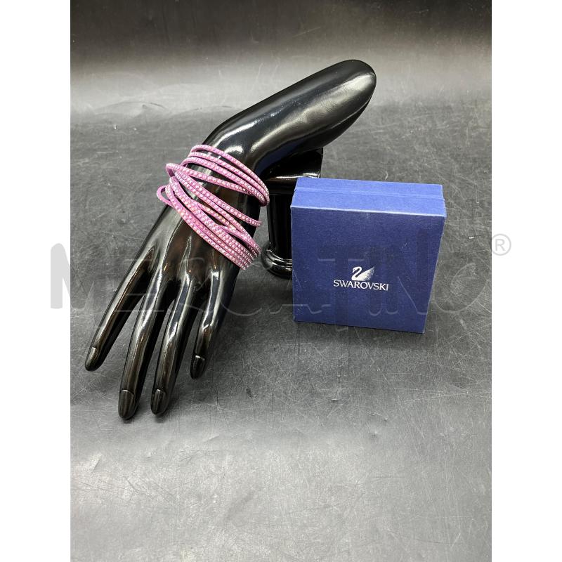 BRACCIALE SWAROVSKI TESSUTO VIO BRILL | Mercatino dell'Usato Roma eur 1
