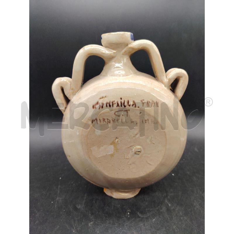 BROCCA TERRACOTTA SMALTATA  | Mercatino dell'Usato Roma eur 2