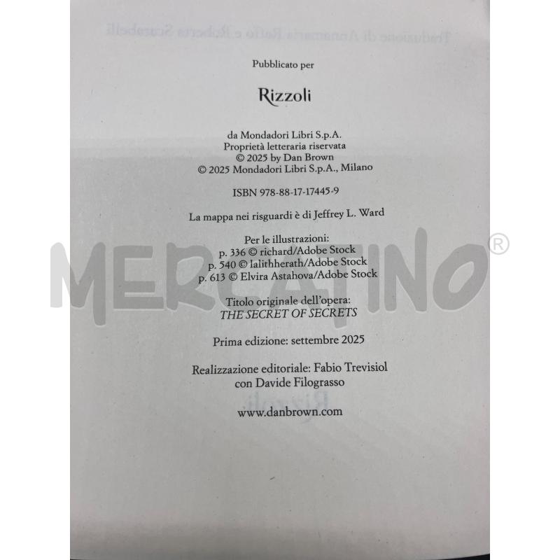 BROWN L'ULTIMO SEGRETO | Mercatino dell'Usato Roma eur 3