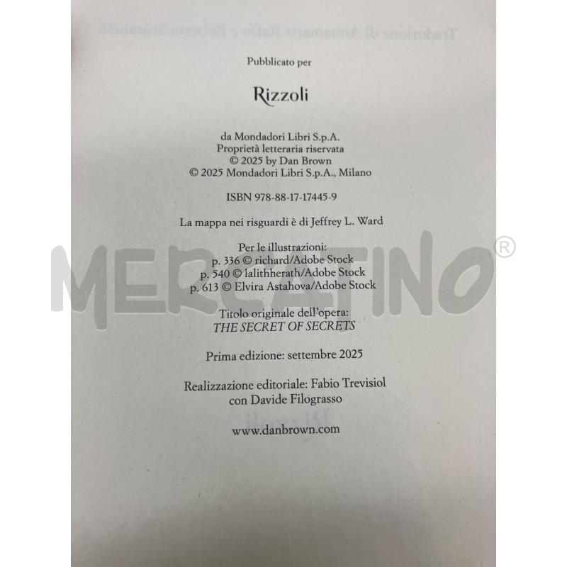 BROWN L'ULTIMO SEGRETO | Mercatino dell'Usato Roma eur 3