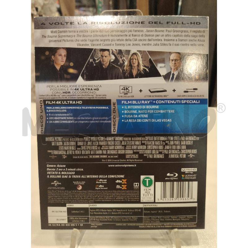BR 4K UHD JASON BOURNE | Mercatino dell'Usato Roma eur 2