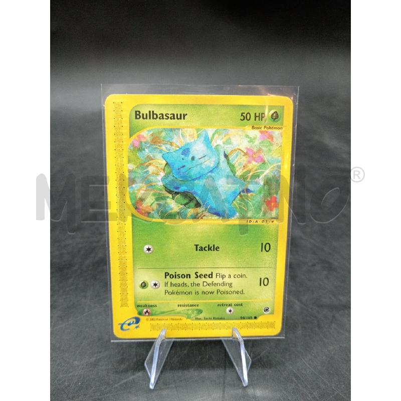 BULBASAUR EXPEDITION 94/165 | Mercatino dell'Usato Roma eur 1