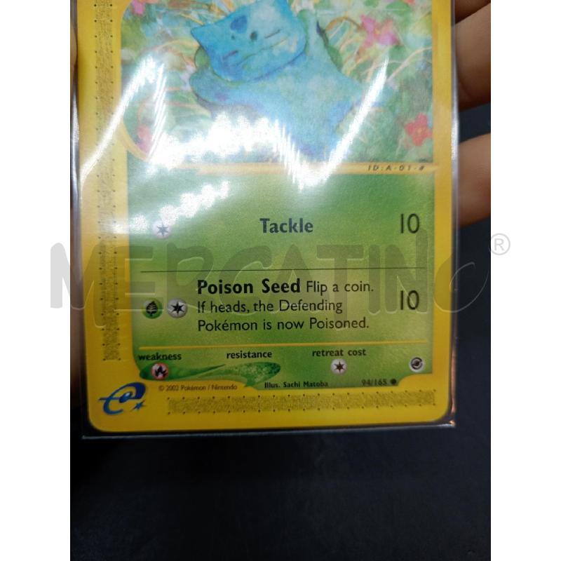 BULBASAUR EXPEDITION 94/165 | Mercatino dell'Usato Roma eur 3