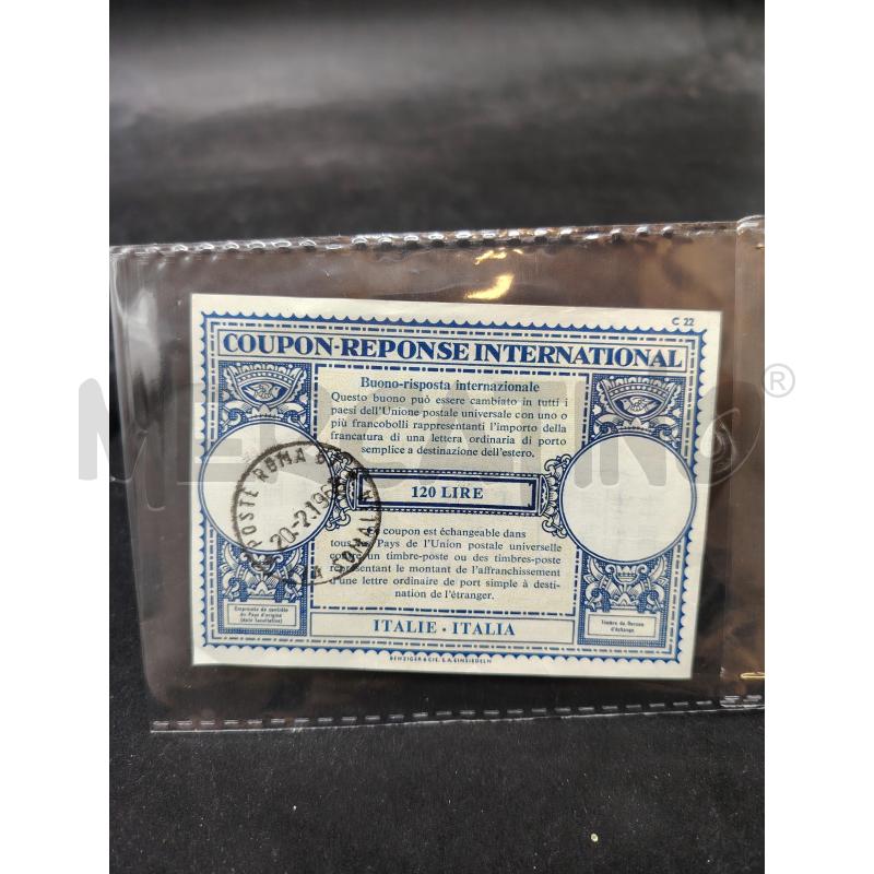 BUONO RISPOSTA INTERNAZIONALE | Mercatino dell'Usato Roma eur 1