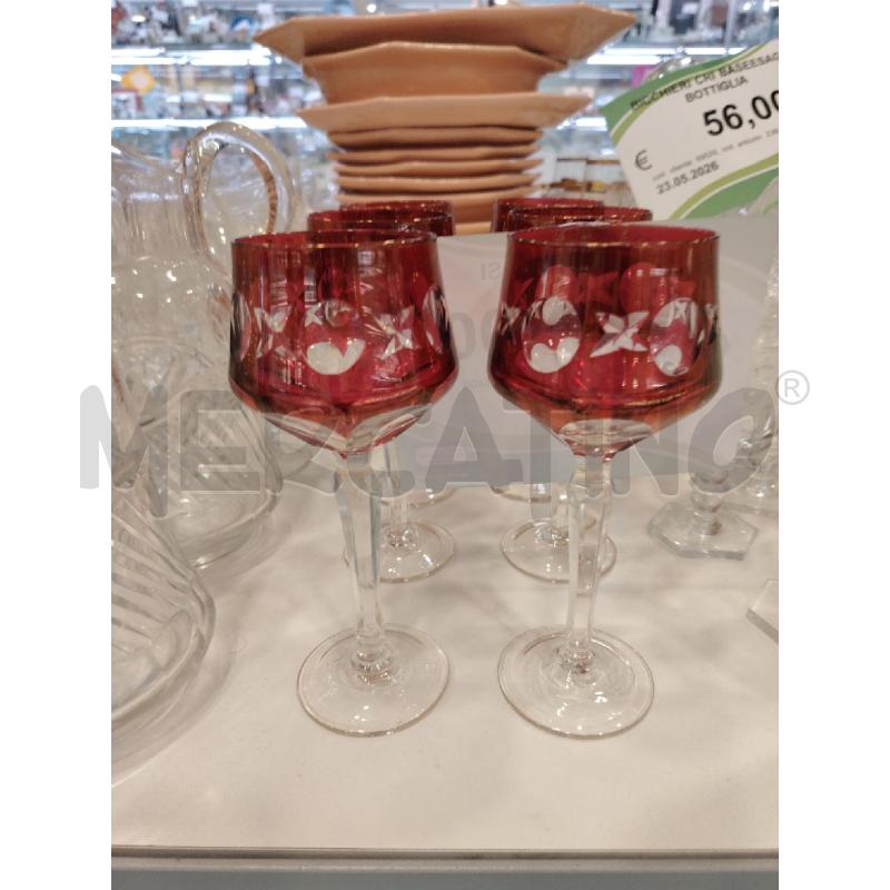 CALICI ROSSI  | Mercatino dell'Usato Roma eur 1