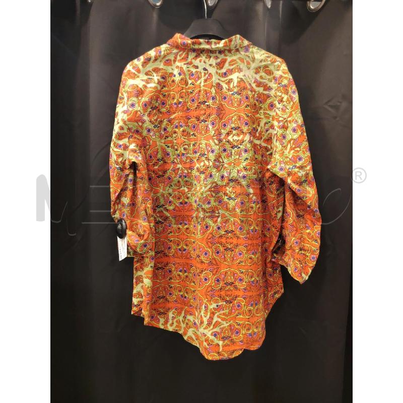 CAMICIA D ANTICA SARTORIA ARA FIORI LILLA | Mercatino dell'Usato Roma eur 3