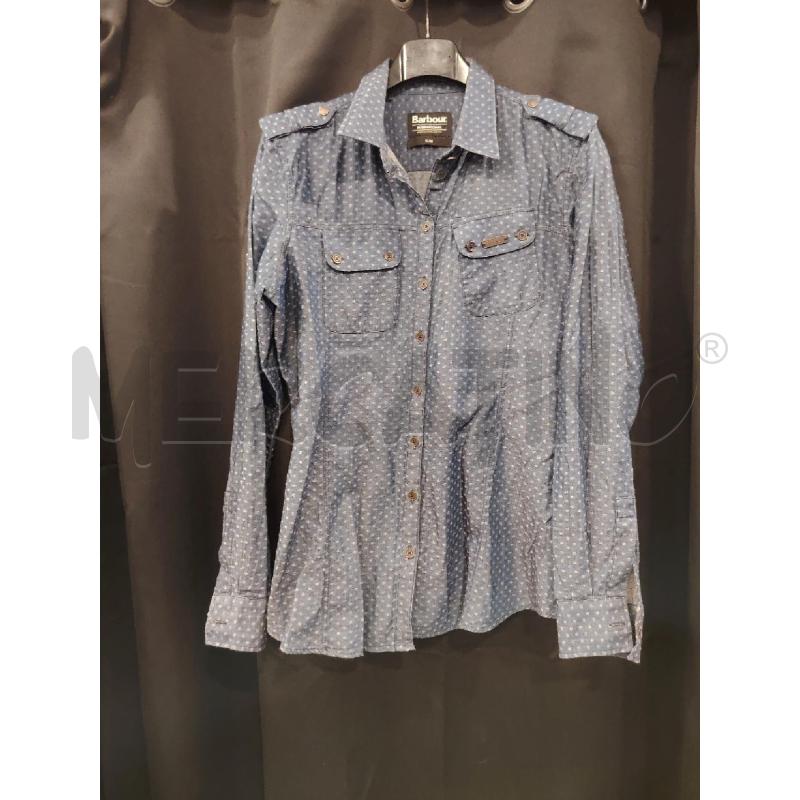 CAMICIA D BARBOUR DENIM PPOIS BIA  | Mercatino dell'Usato Roma eur 1