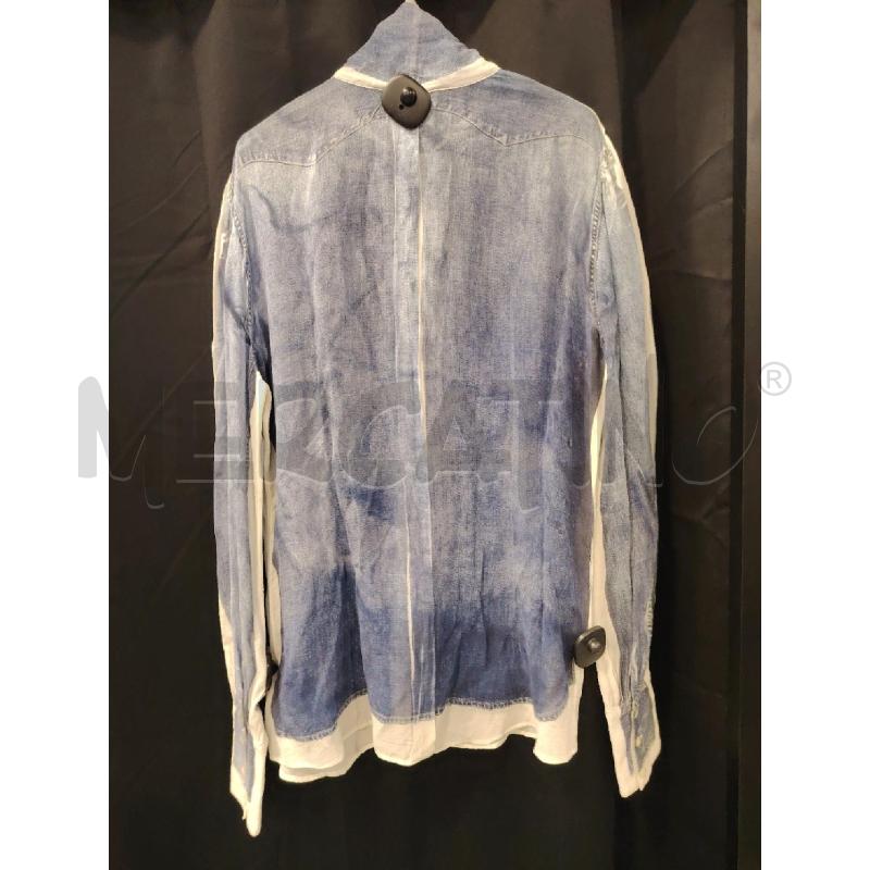 CAMICIA D DOLCE E GABBANA DENIM DISEGNATO FIOCCO | Mercatino dell'Usato Roma eur 3