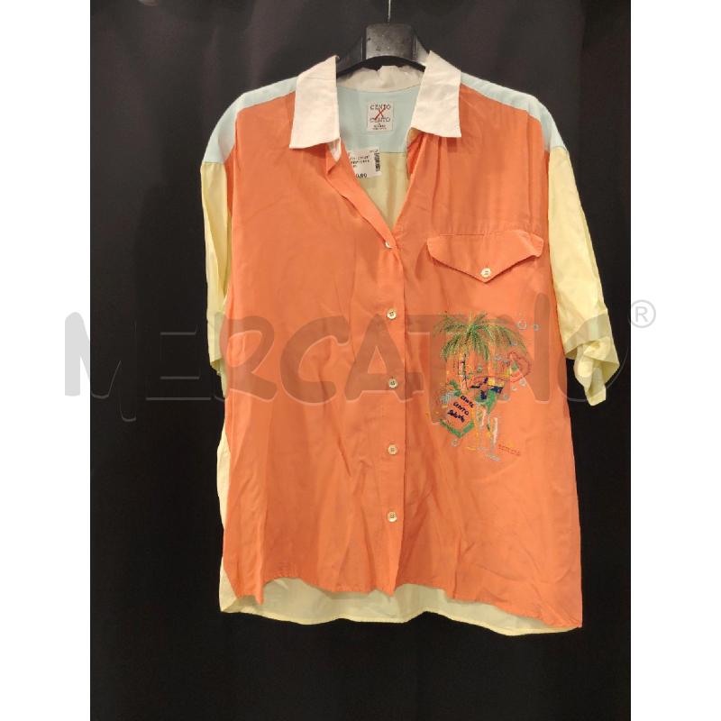 CAMICIA D ICEBERG ARA GIA CEL RICAMI PALMA BRINDISI | Mercatino dell'Usato Roma eur 1