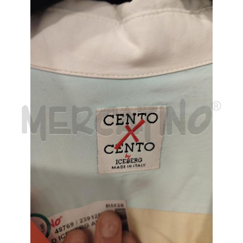 CAMICIA D ICEBERG ARA GIA CEL RICAMI PALMA BRINDISI | Mercatino dell'Usato Roma eur 2