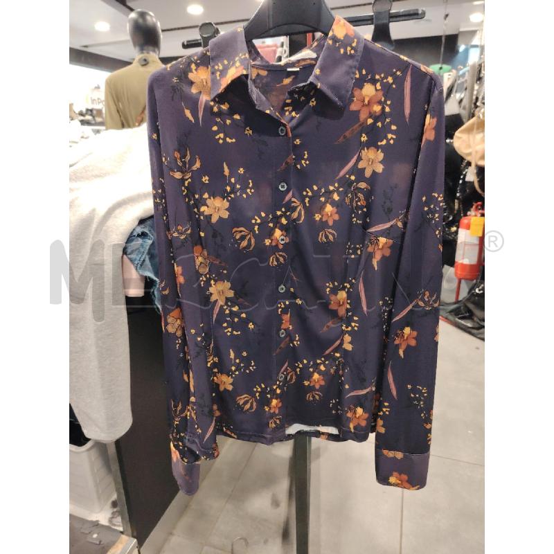 CAMICIA D ILARIA BALDETTI VIOLA FIORI ARA | Mercatino dell'Usato Roma eur 1