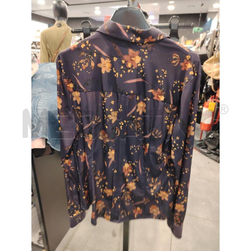 CAMICIA D ILARIA BALDETTI VIOLA FIORI ARA | Mercatino dell'Usato Roma eur 3