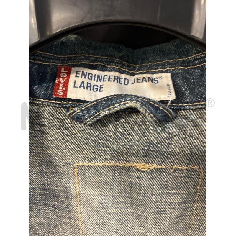 CAMICIA D LEVI'S DENIM SCURO  | Mercatino dell'Usato Roma eur 2