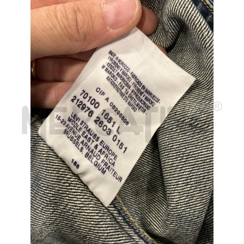 CAMICIA D LEVI'S DENIM SCURO  | Mercatino dell'Usato Roma eur 4