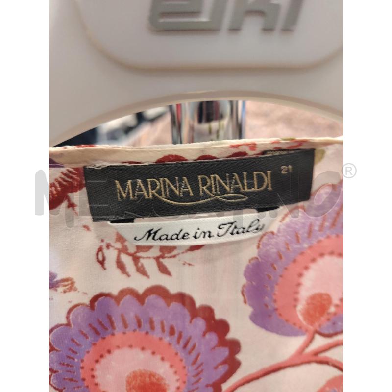 CAMICIA D MARINA RINALDI FANT VIO BOTT PERLA | Mercatino dell'Usato Roma eur 2