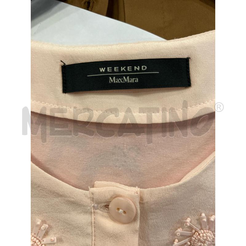 CAMICIA D MAXMARA RS FIORI STRASS SETA | Mercatino dell'Usato Roma eur 3