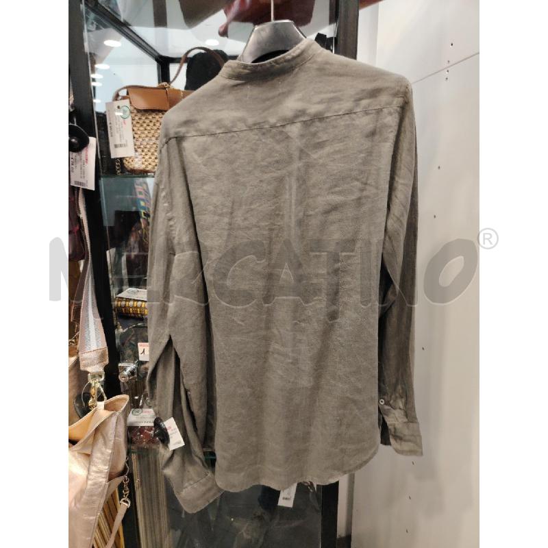 CAMICIA D SILVA LINO VERDE | Mercatino dell'Usato Roma eur 3