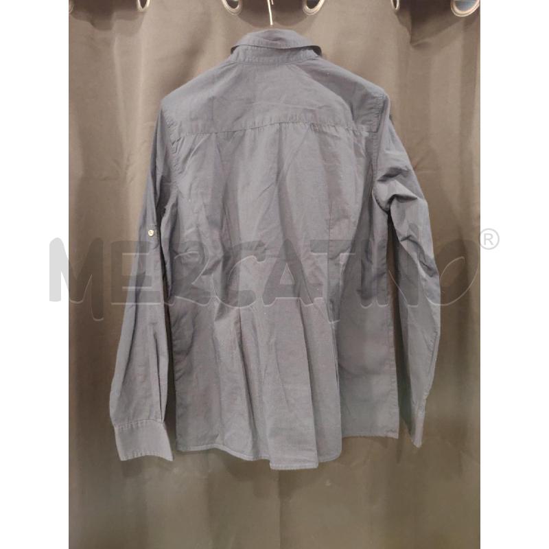 CAMICIA D TOMMY HILFIGER BLU  | Mercatino dell'Usato Roma eur 3