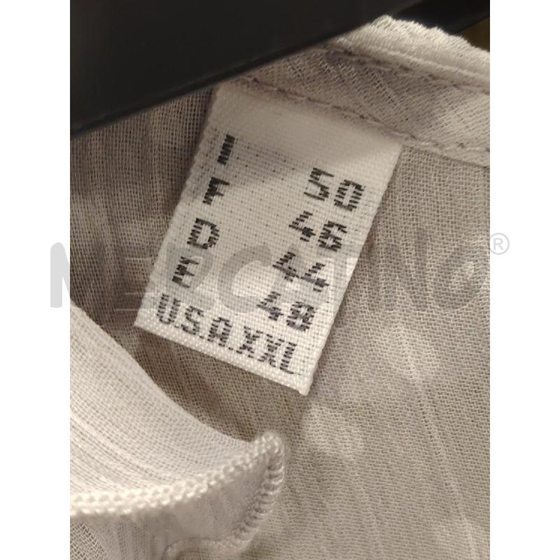 CAMICIA D ZANETTI GRI POIS BIA  | Mercatino dell'Usato Roma eur 2