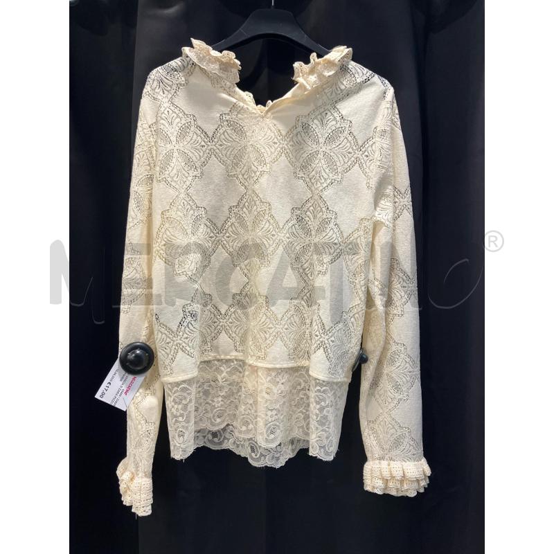 CAMICIA D ZARA PIZZO PANNA | Mercatino dell'Usato Roma eur 3