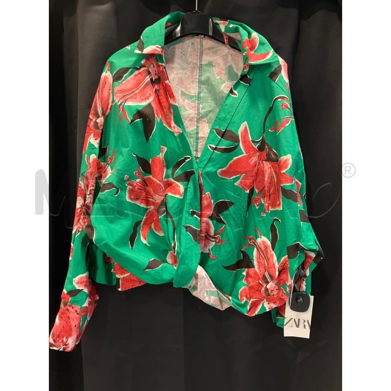 CAMICIA D ZARA VE FIORI RS CARTELL  | Mercatino dell'Usato Roma eur 1