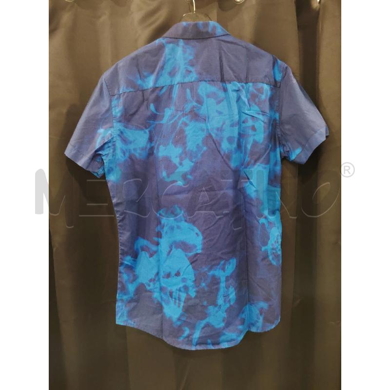 CAMICIA U CALVIN KLEIN AZZ BLU SFUMAT  | Mercatino dell'Usato Roma eur 3