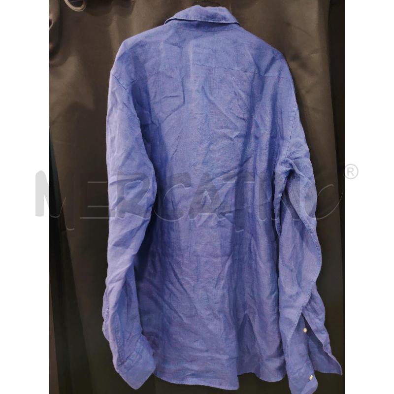 CAMICIA U ETRO VIO FIORE CENTRO LINO  | Mercatino dell'Usato Roma eur 3