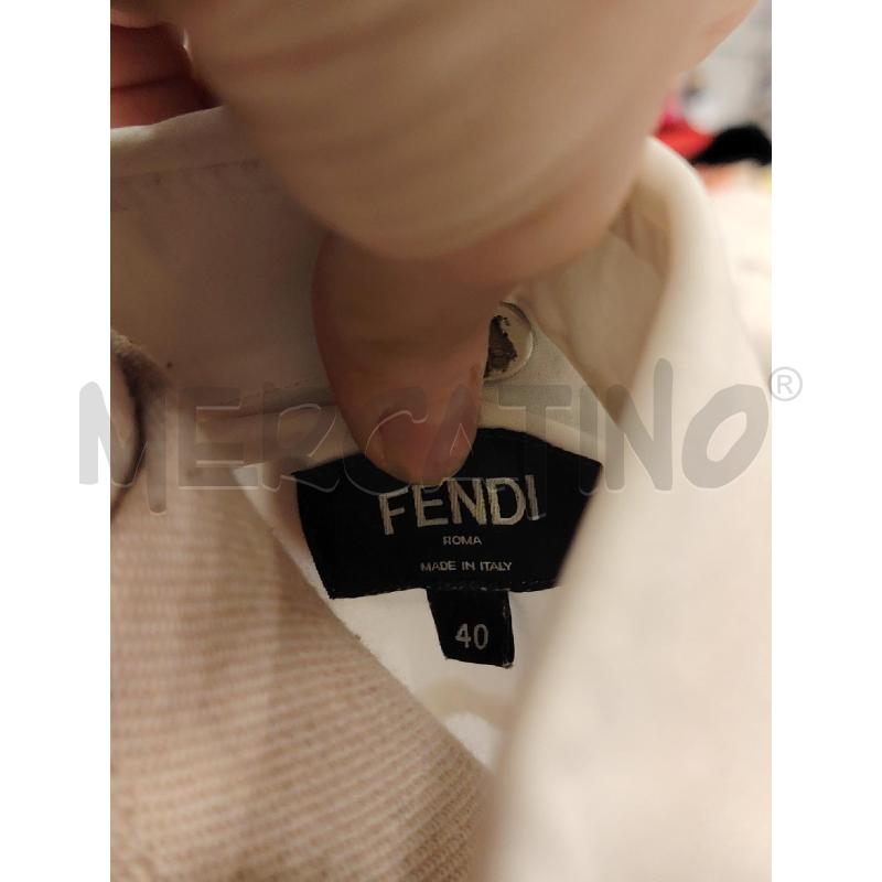 CAMICIA U FENDI COT BIA BOTT CARAMEL | Mercatino dell'Usato Roma eur 2