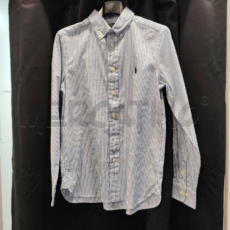 CAMICIA U RALPU LAUREN RIGHE BIA AZZ | Mercatino dell'Usato Roma eur 1