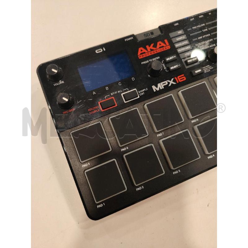 CAMPIONATORE AKAI MPX16+ACC | Mercatino dell'Usato Roma eur 2
