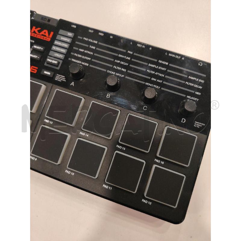 CAMPIONATORE AKAI MPX16+ACC | Mercatino dell'Usato Roma eur 3