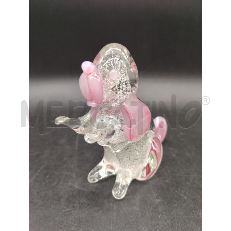CANE VETRO MURANO | Mercatino dell'Usato Roma eur 1