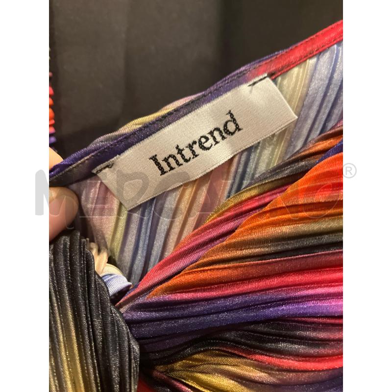 CANOTTA D INTREND COLOR PLISSE | Mercatino dell'Usato Roma eur 2