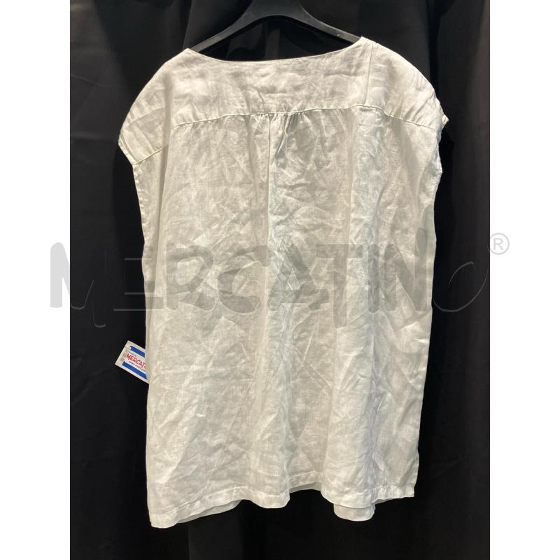 CANOTTA D OPEN END BIA LINO RICAMI NE  | Mercatino dell'Usato Roma eur 3