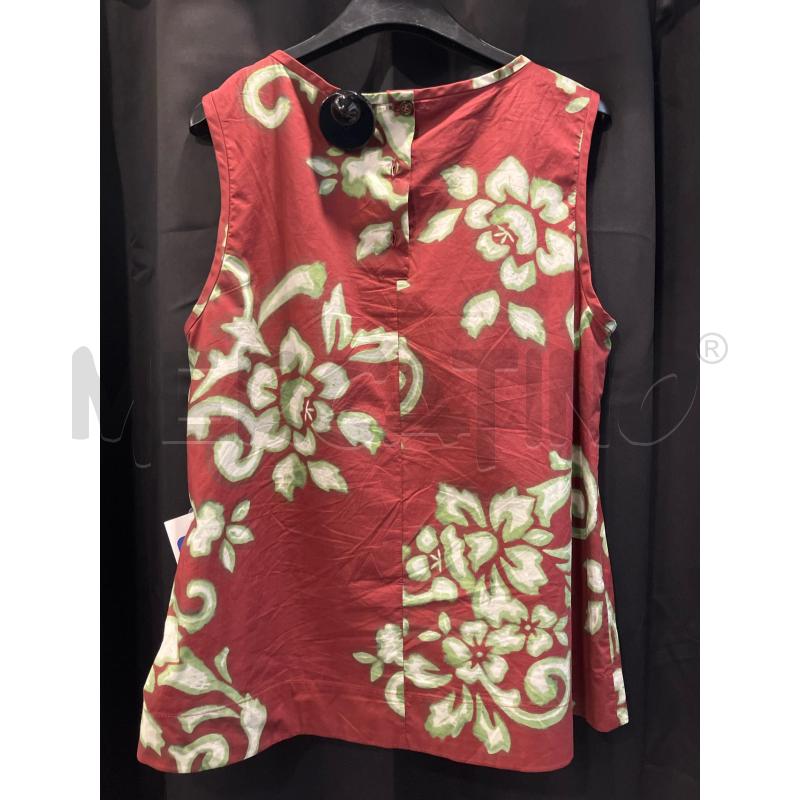 CANOTTA D OTTOD'AME COTONE RSS FANT VER  | Mercatino dell'Usato Roma eur 2