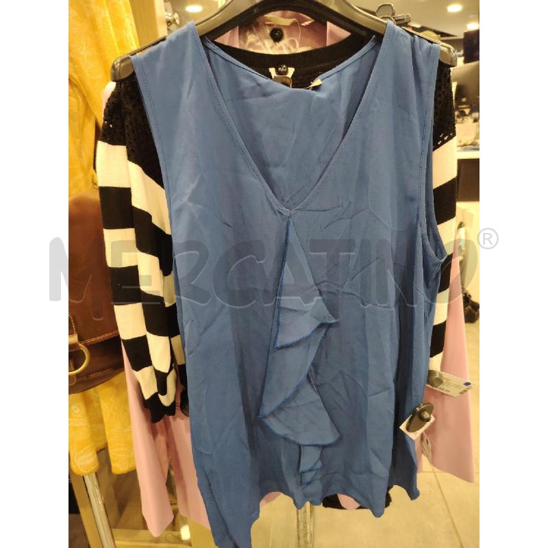CANOTTA D PENNYBLACK AZZ TRASOP SETA | Mercatino dell'Usato Roma eur 1
