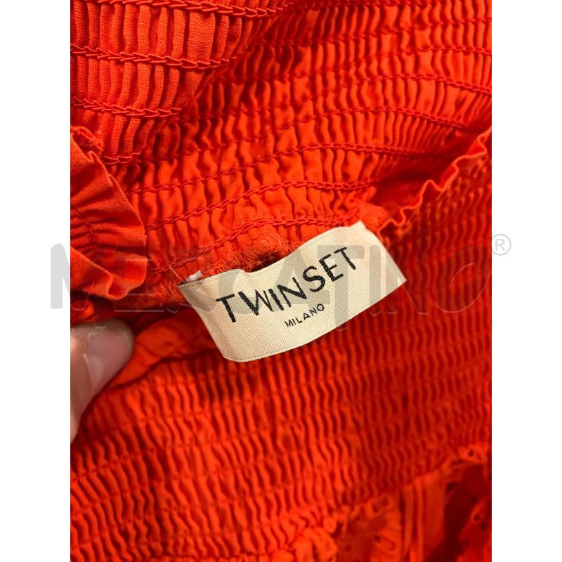 CANOTTA D TWINSET ARA ELASTICO PIZZO SANGALLO | Mercatino dell'Usato Roma eur 2